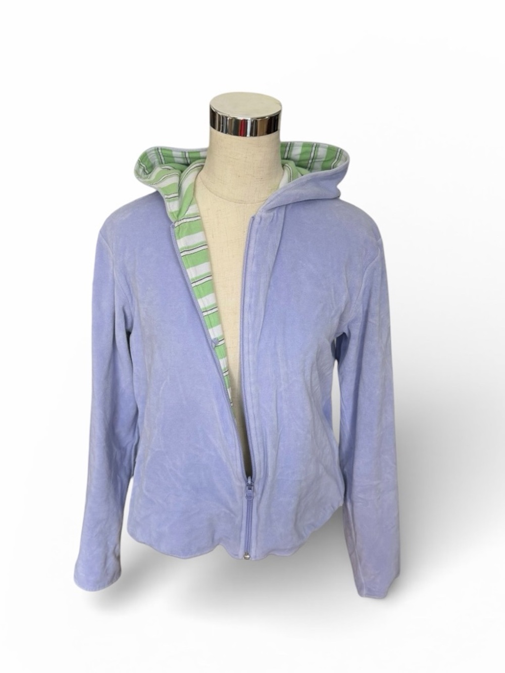 Horny Toad Lavender Hooded Zip Utility Jacket - Picture 2 of 11